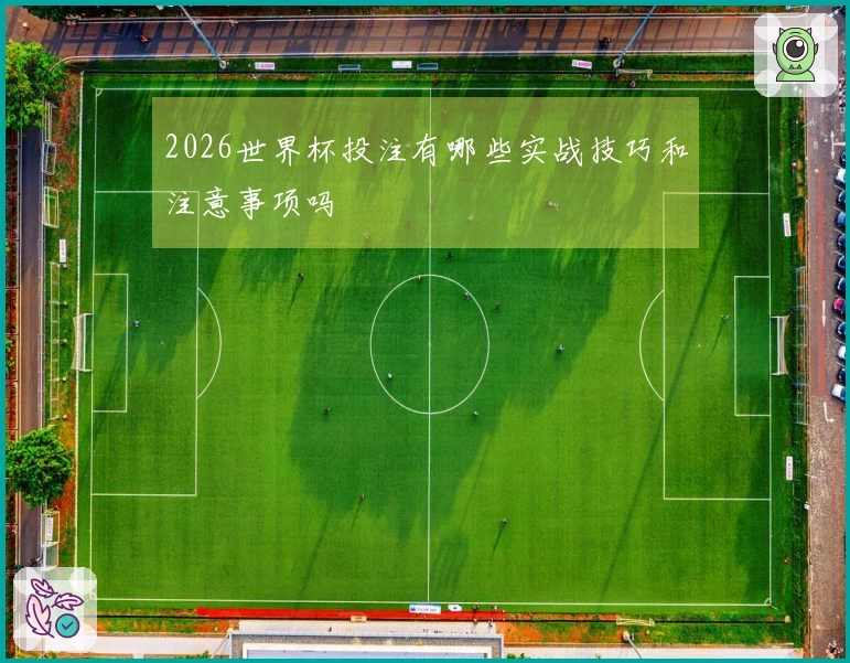2026世界杯投注有哪些实战技巧和注意事项吗